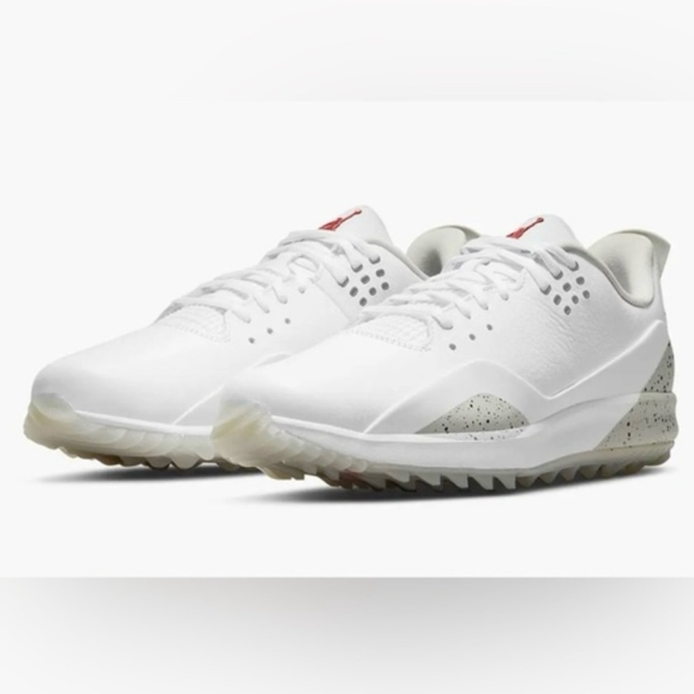 Nike Men’s Air Jordan Adg Golf Shoes White Cement Grey Size 7.5 or Women’s 9